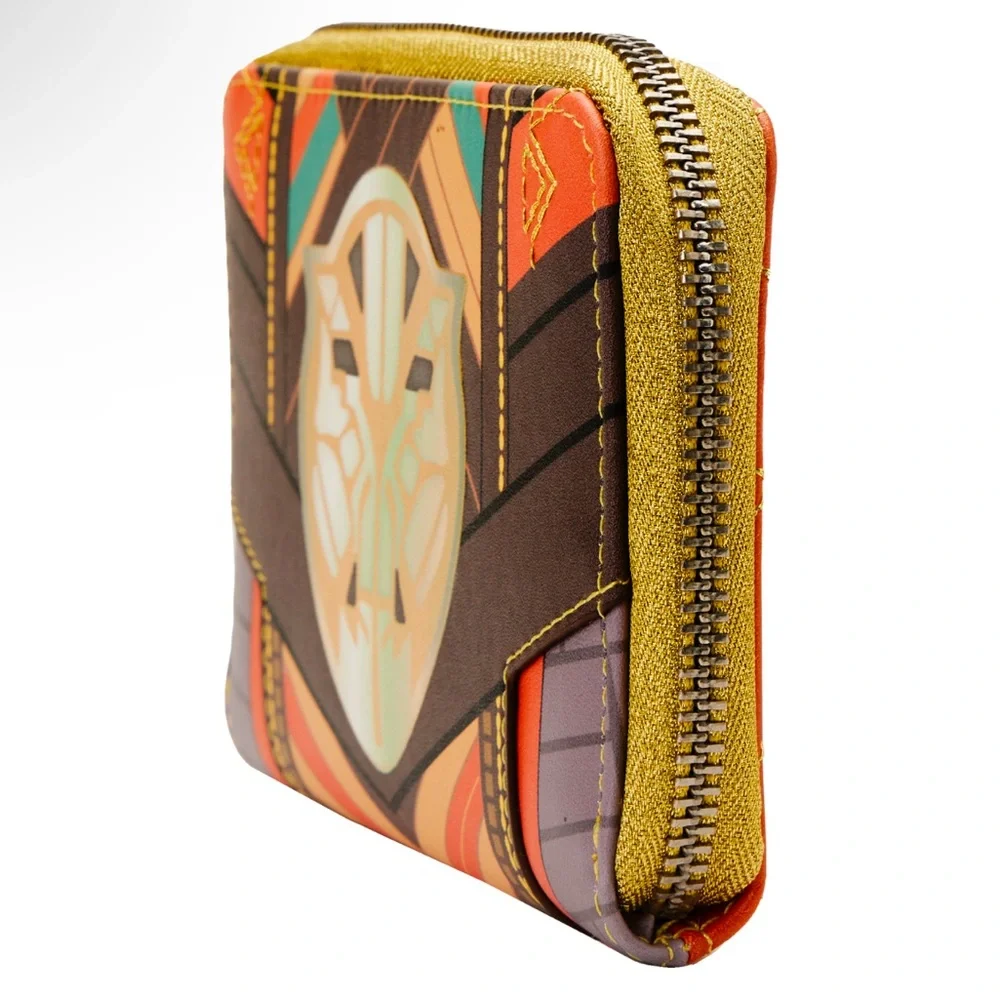 Loungefly Marvel Black Panther Okoye Cosplay Zip Around Wallet